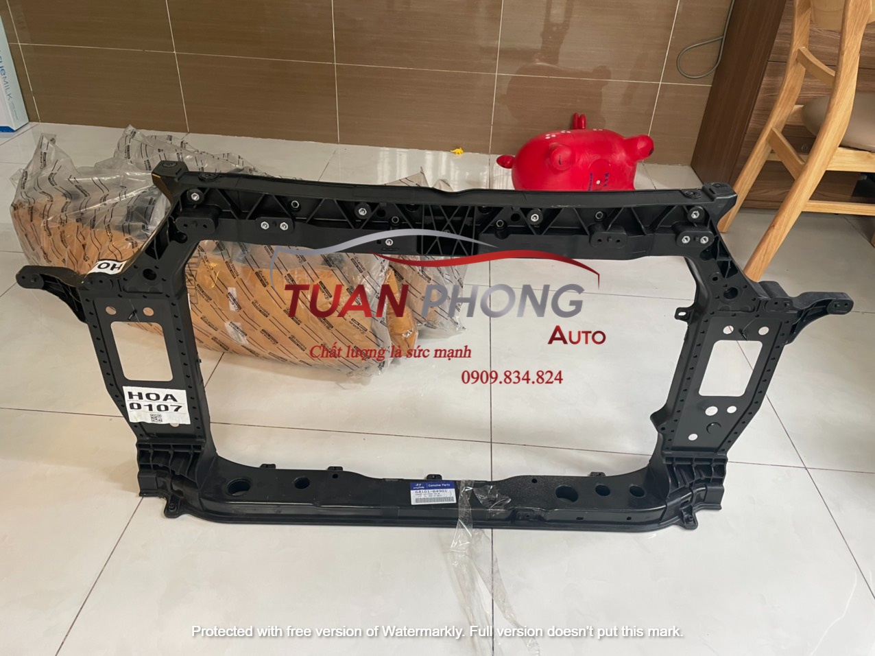 KHUNG XƯƠNG ĐẦU XE HYUNDAI I10 Chính Hãng   64101B4000